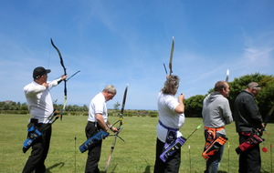 Tir au drapeau mai 2015 à Courseulles sur mer