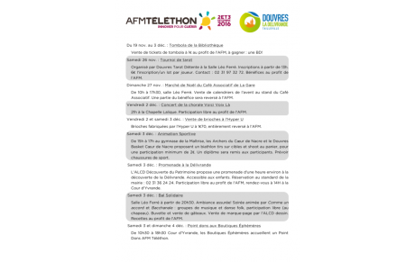 Téléthon 2016