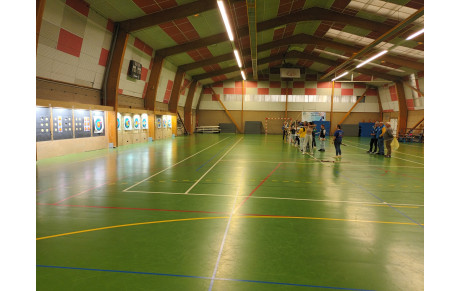l’Espace Jeunes initiation tir à l'arc